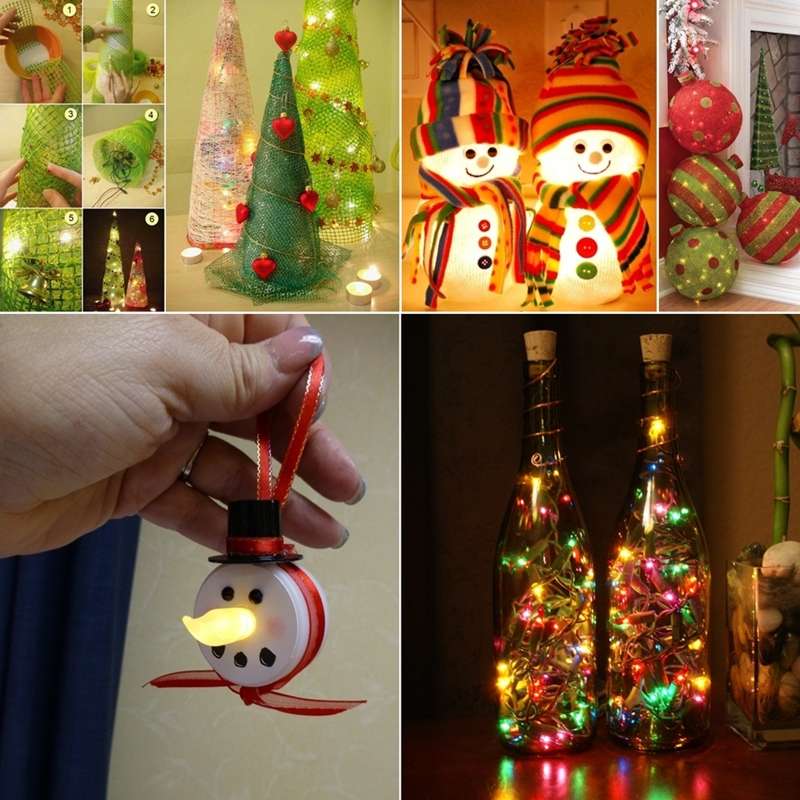 13 Lighted Christmas Decorations That You Can Make Yourself