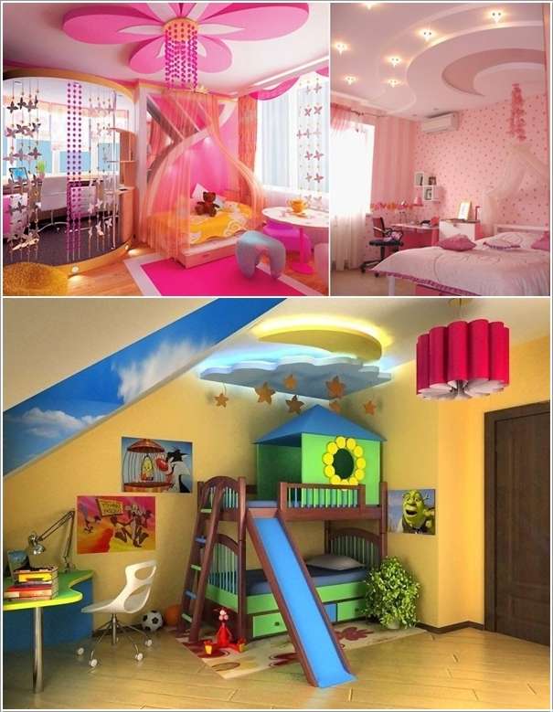 Kids Room False Ceiling Design Best Ceiling 2017