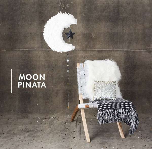 Moon Shaped Pinata