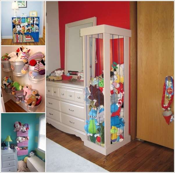 15 Cute Stuffed Toy Storage Ideas for Your Kids’ Room