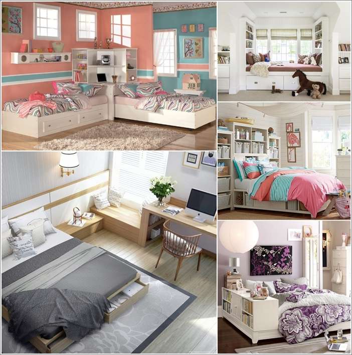 space saving teenage bedrooms