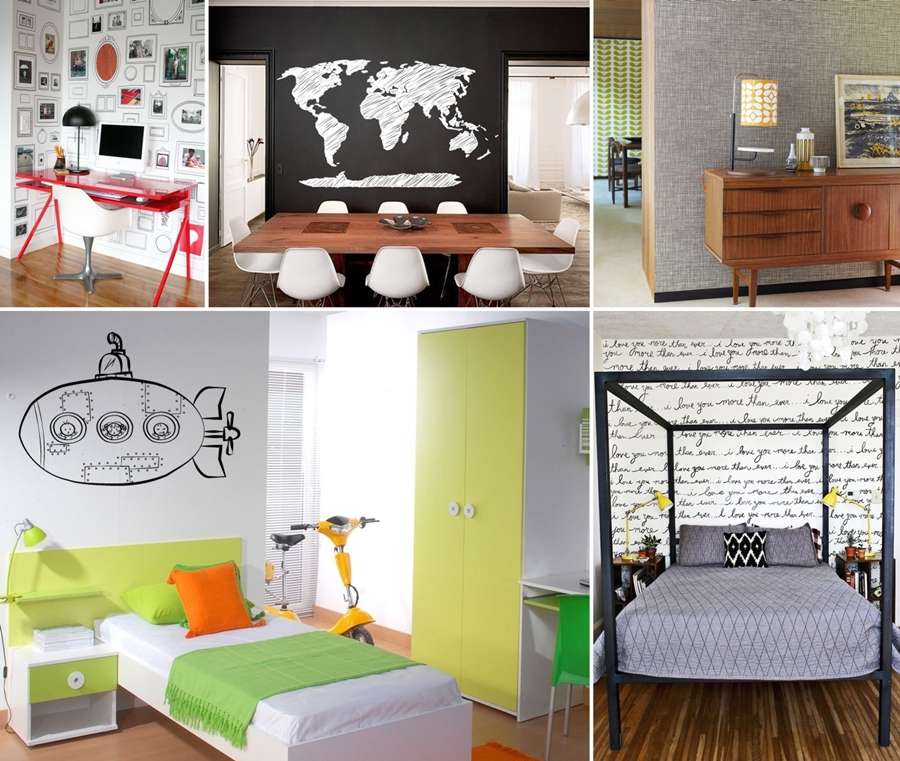 15 Ideas to Decorate Your Walls with Doodles