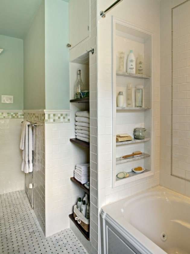 10 Creative DIY Small Bathroom Storage Ideas