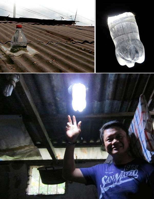 Plastic Bottle Solar Light
