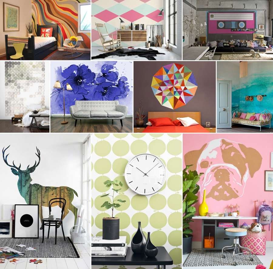 48 Stunning Wall Murals That You Can DIY or Purchase