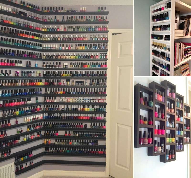 10 Cool and Clever Nail Polish Storage Ideas