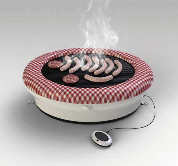 inflatable grill.