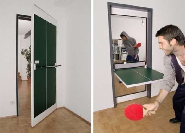 ping-pong table slash door