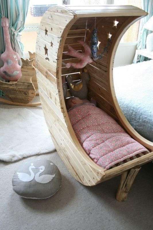 Baby Cradle From pallet