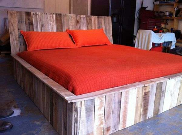 Master Bed from Pallet