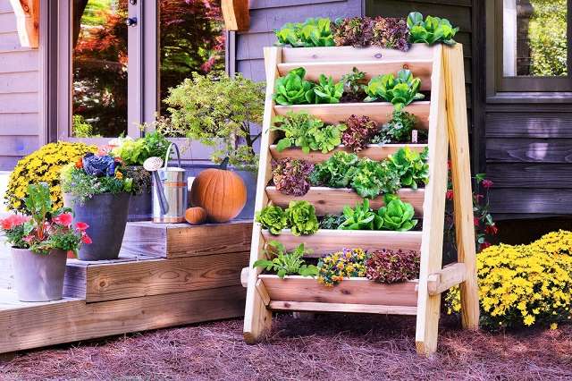 Build a Vertical Herb Planter