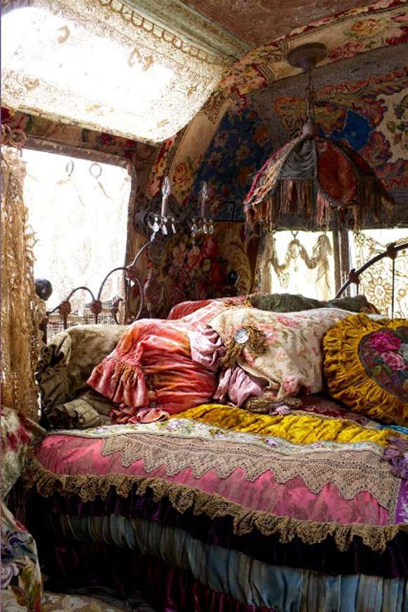 New Gypsy Style Bedroom for Small Space