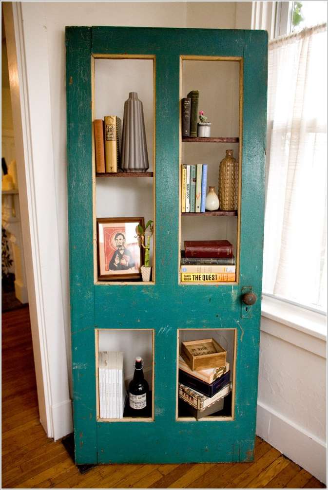 10 Amazing Bookcase Ideas From Recycled Materials