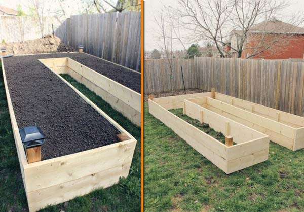 U-Shaped Raised Garden Bed