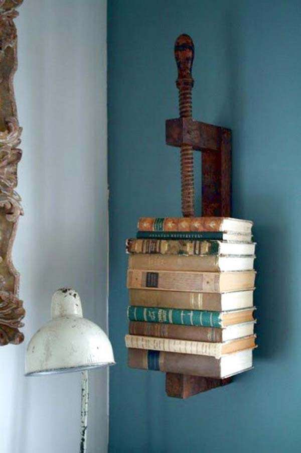 VIntage Floating Book Shelf