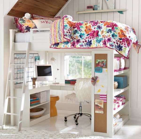 .Versatile furniture for a teenager’s room