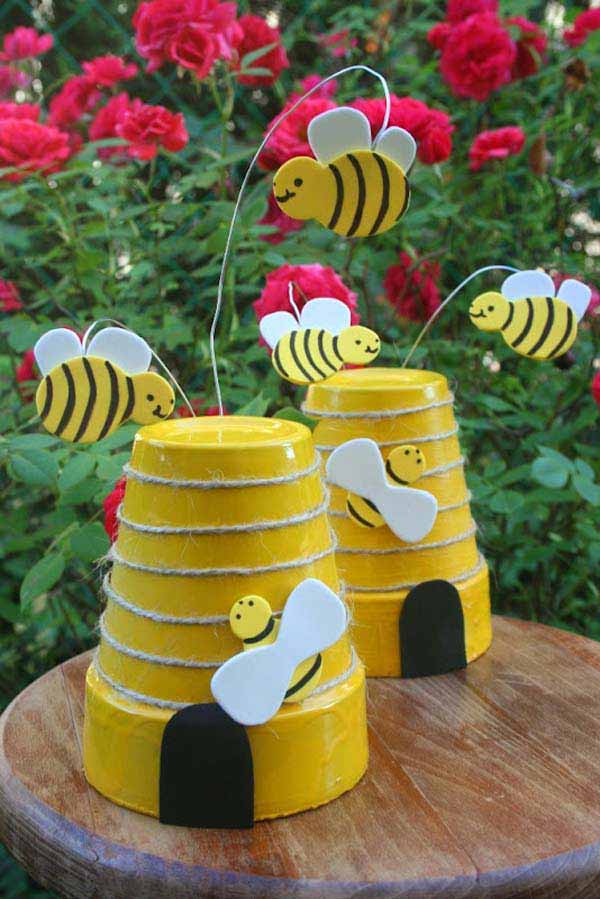 Super cute bee craft