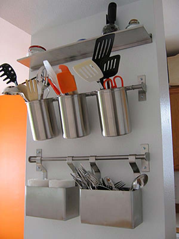 wall storage cans