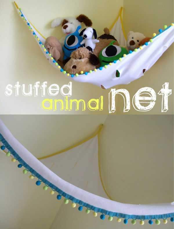 Stuffed animal net.