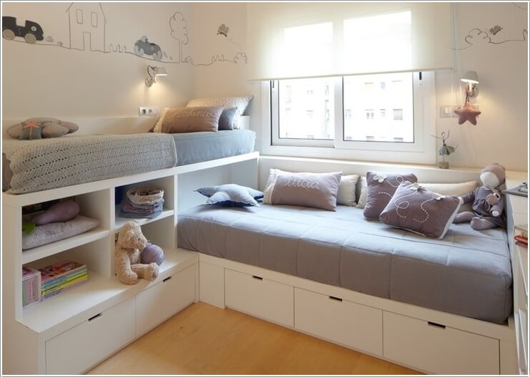 small bedroom for 2 kids