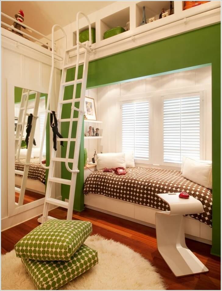 Creatice Kids Bedroom Storage Ideas for Large Space