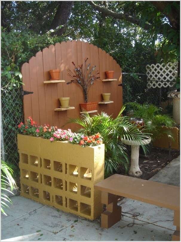 10 Awesome Ideas to Design a Cinder Block Garden