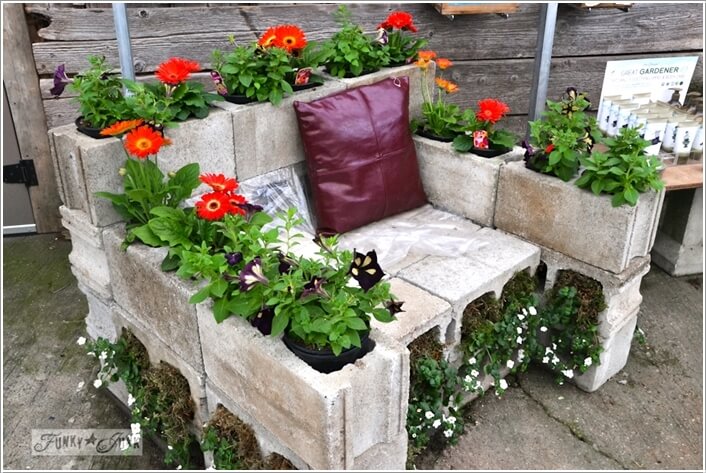 10 Awesome Ideas To Design A Cinder Block Garden Interior Design