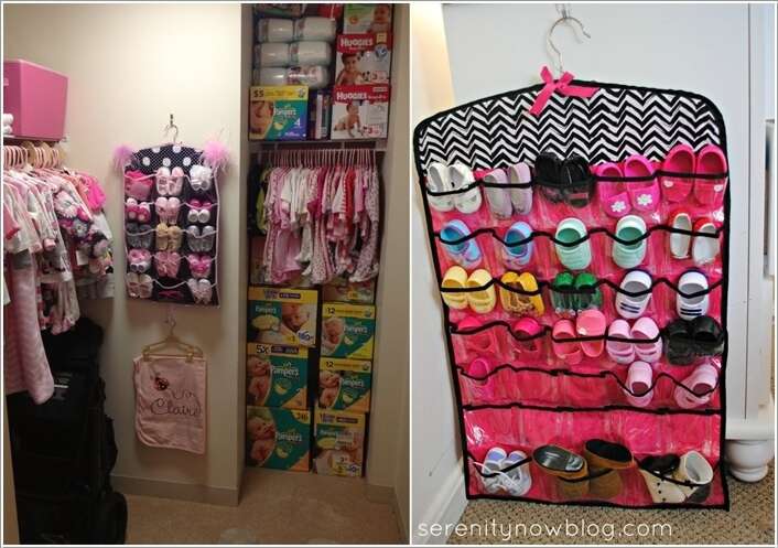 baby shoe rack storage