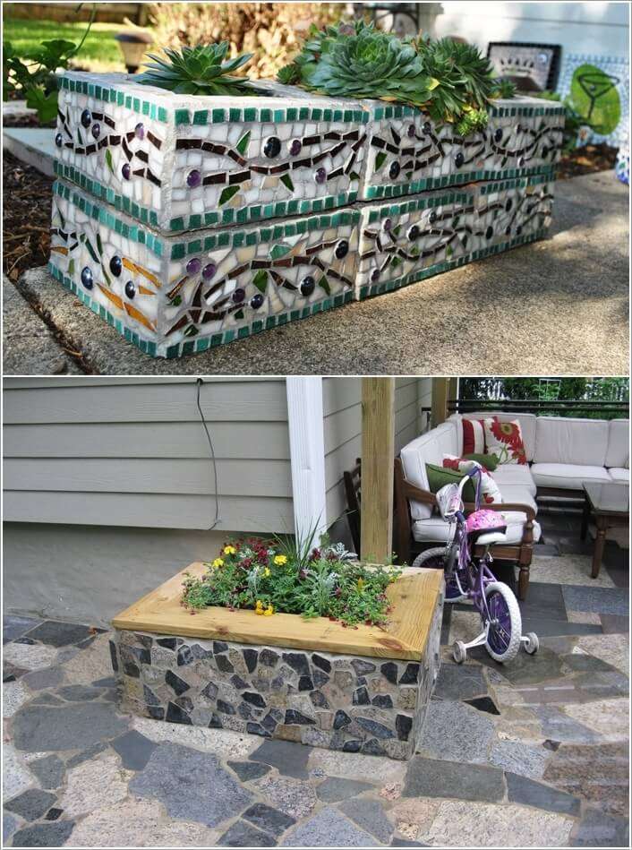 10 Awesome Ideas to Design a Cinder Block Garden