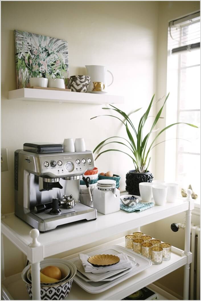 10 Cool Ideas To Set Up A Home Coffee Station
