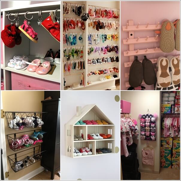 baby shoe organizer for closet