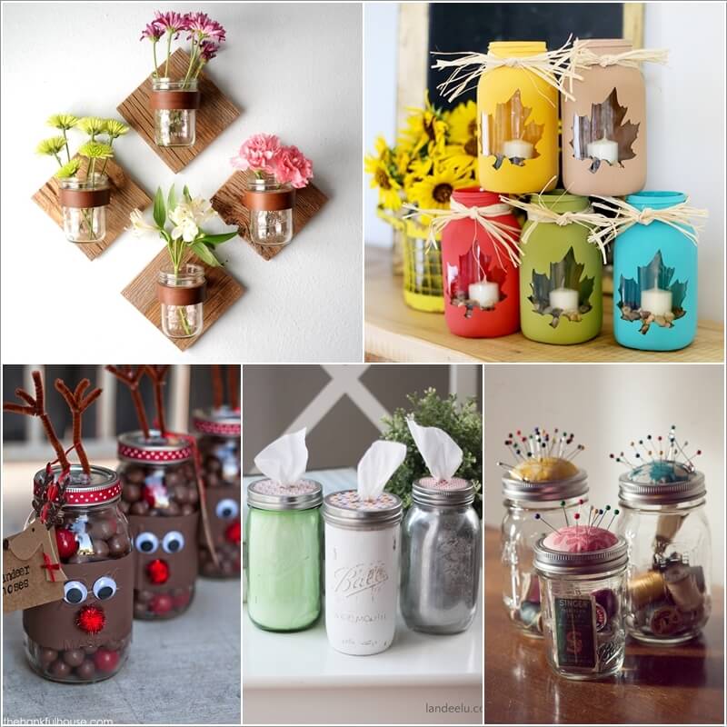 Cool Things To Do With Mason Jars a