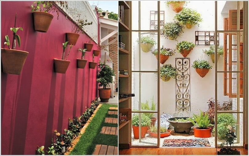 Decorate and Liven Up The Wall of Your Side Yard 1
