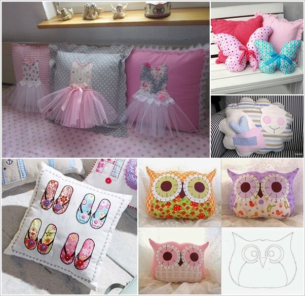 Look At These Adorable Pillow Ideas for Kiddos