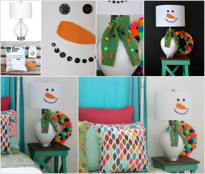 Make A Snowman from No Snow Materials This Winter 4
