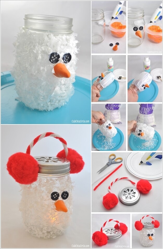 Make A Snowman from No Snow Materials This Winter 5
