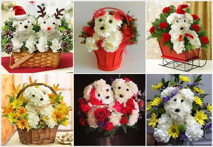 These Puppy Bouquets Are Guaranteed to Be a Party Decor Hit 1