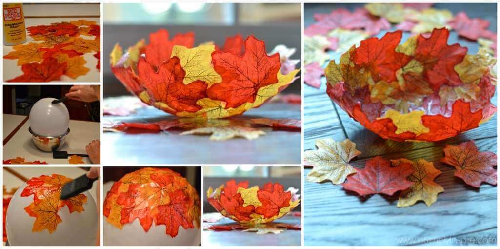 This Fall Leaf Bowl is Just Lovely 1