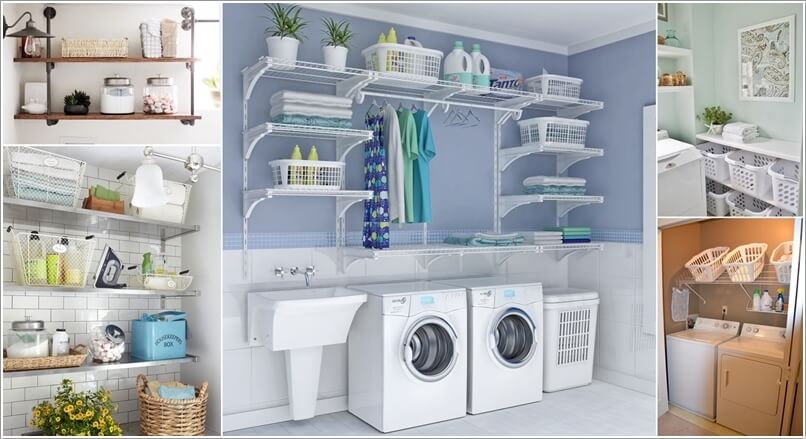Choose a Laundry Room Shelving That Suits Your Needs and Style a