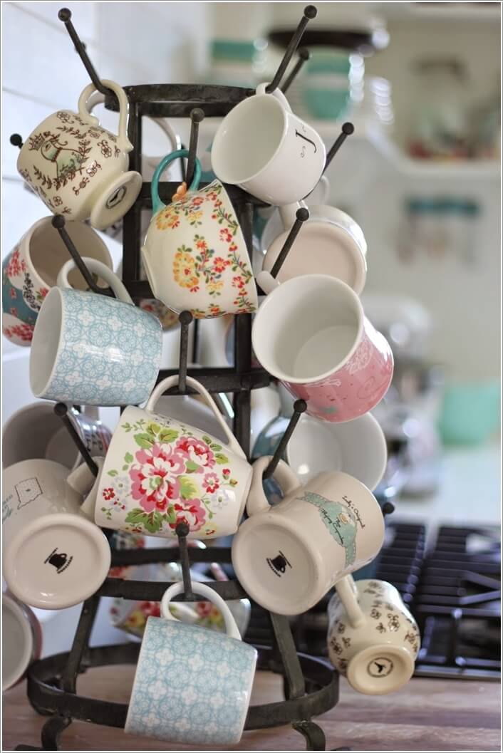 Cool and Creative Mug Storage Ideas 6