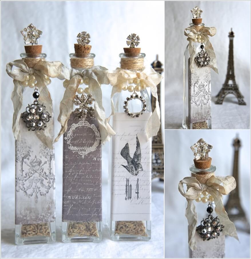 Cool Ways to Decorate Glass Bottles 10