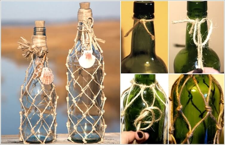 Cool Ways to Decorate Glass Bottles 7