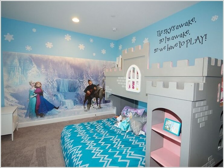 Fabulous Ways to Design a Frozen Themed Room 1