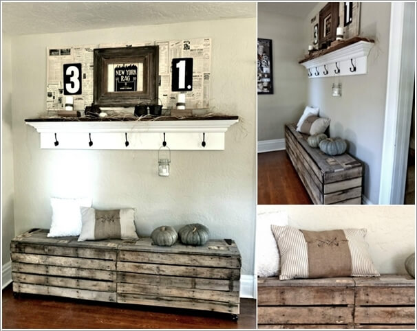 Make Furniture for Your Living Room with Pallets 10