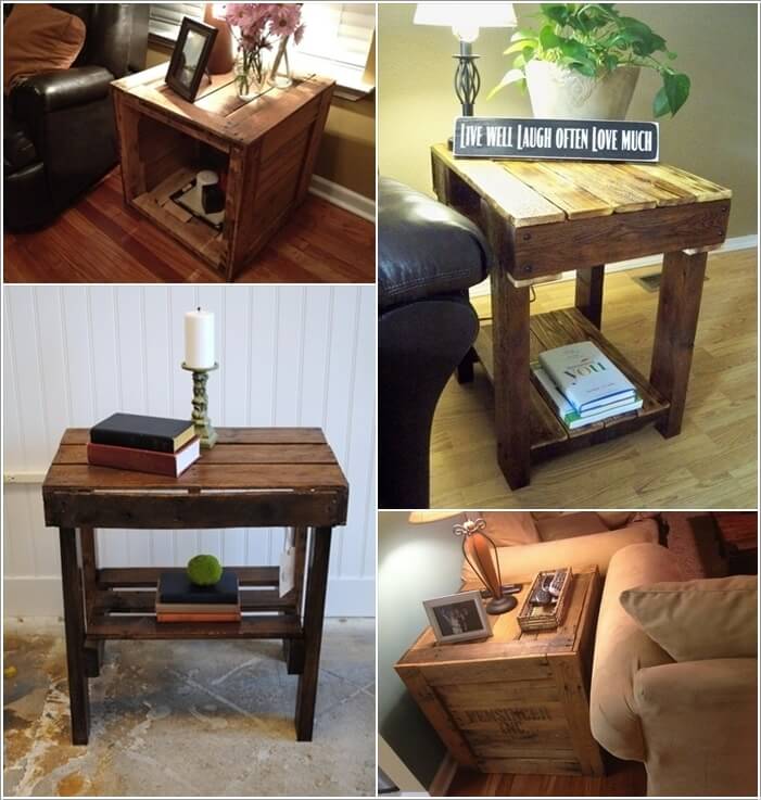 Make Furniture for Your Living Room with Pallets 8