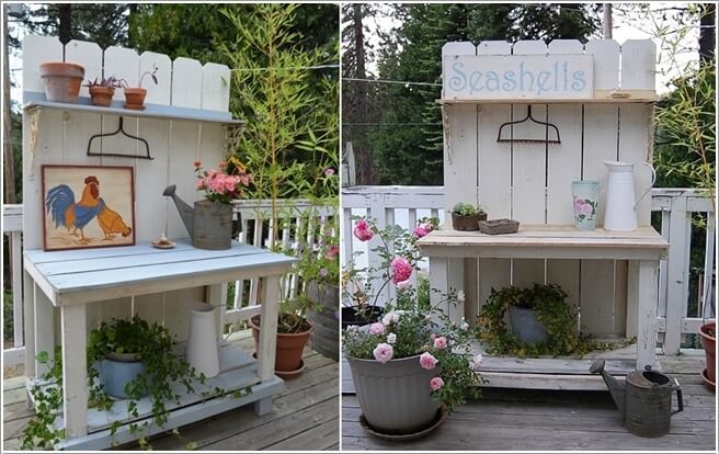 Make Your Own Potting Bench If You Have a Green Thumb 2