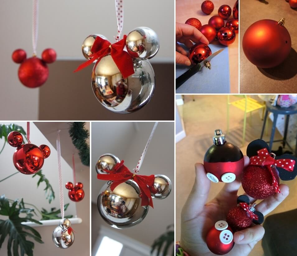 These Mickey Mouse Ornaments Are Just Adorable