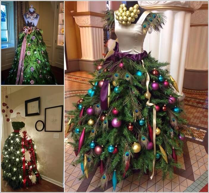 Wow! These Christmas Trees are Made with Mannequins 1