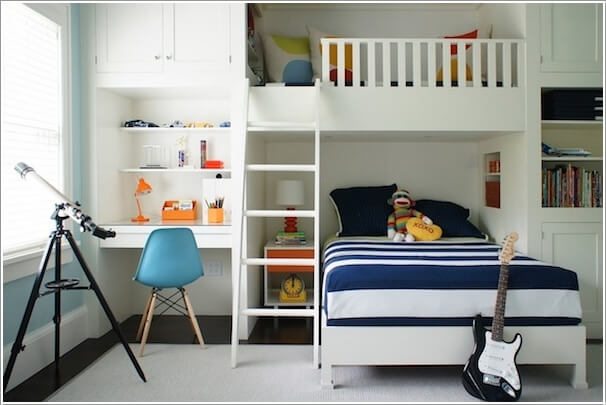 10 Practical Built-In Furniture Ideas for Your Kids Room 6