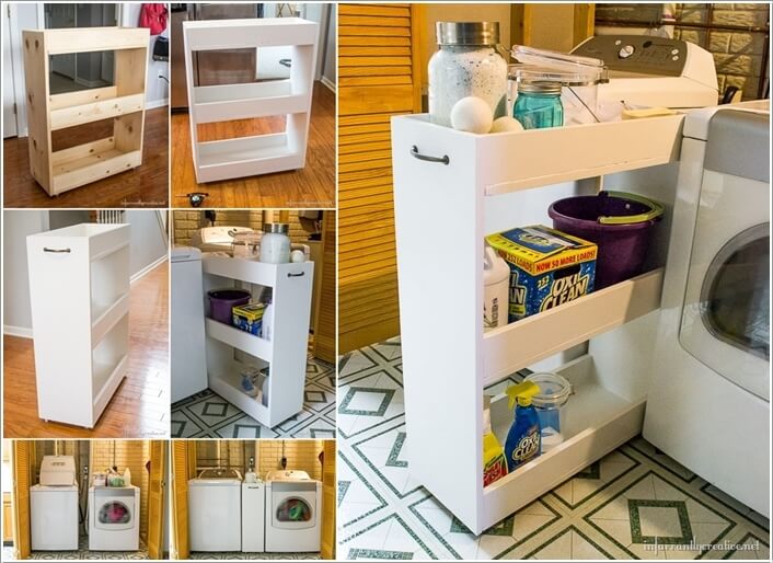 10 Practical DIY Projects for Laundry Room Organization 2